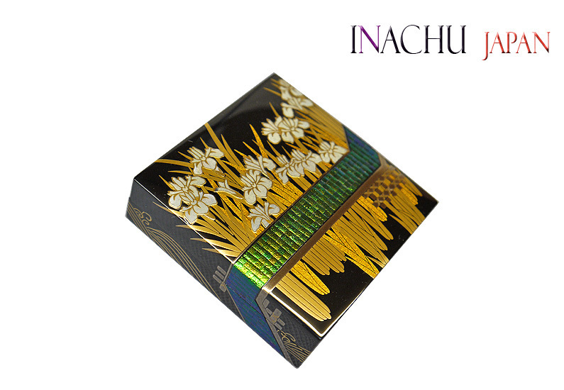 玉虫蒔絵 かきつばた（八ツ橋）