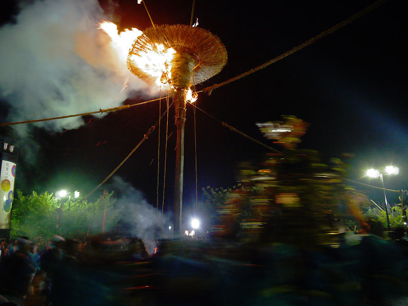 輪島大祭 大松明