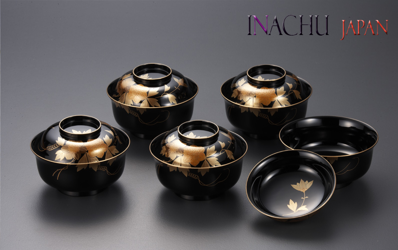 稲忠 輪島塗漆器 椀